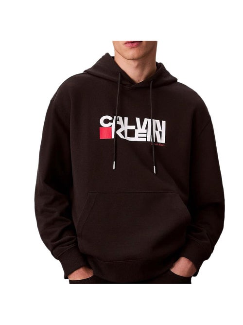 Calvin Klein Jeans Heren Zwarte Sweatshirt LV04RD258G - Kiabi Calvin Klein Jeans Heren Zwarte Sweatshirt LV04RD258G - Kiabi