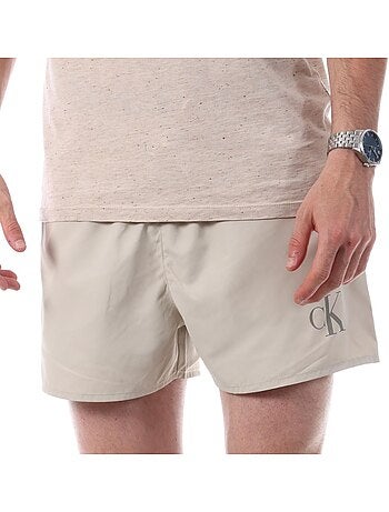 Calvin klein jeans heren zwemshort grijs met trekkoord