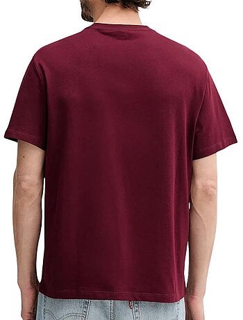 Calvin klein jeans hero t-shirt grijs/roze voor heren