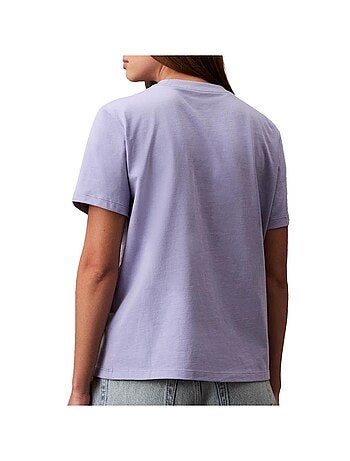 Calvin klein jeans hero classic t-shirt voor dames - roze