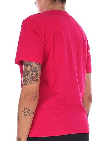 Calvin klein jeans hero t-shirt voor dames, roze