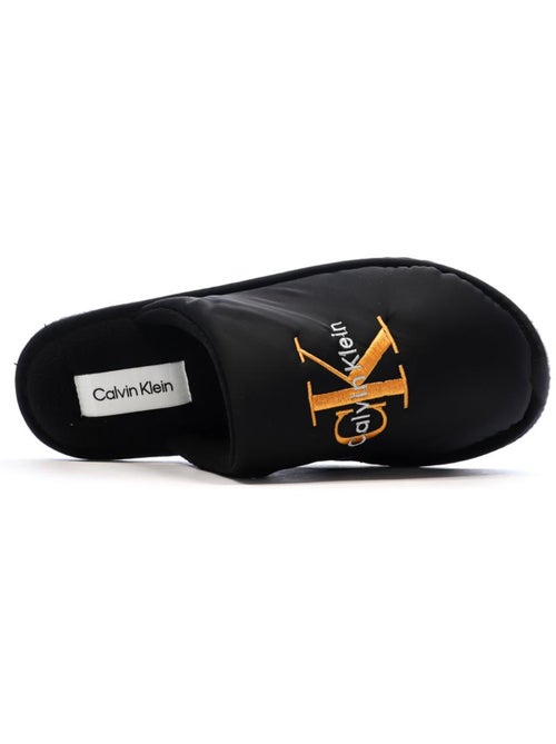 Calvin Klein Jeans Hotel Heren Pantoffels Zwart - Kiabi Calvin Klein Jeans Hotel Heren Pantoffels Zwart - Kiabi