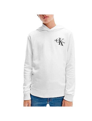 Calvin klein jeans jongens sweatshirt wit maat s