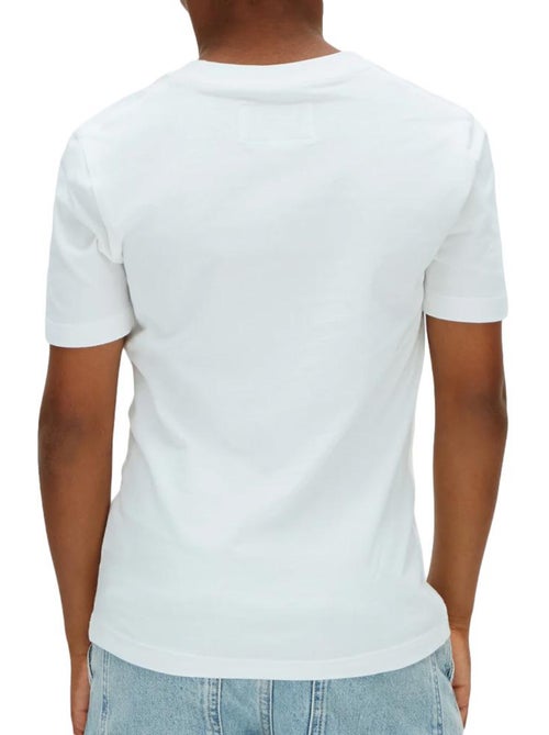 Calvin klein jeans jongens t-shirt lichtblauw gestapeld logo - Kiabi Calvin klein jeans jongens t-shirt lichtblauw gestapeld logo - Kiabi