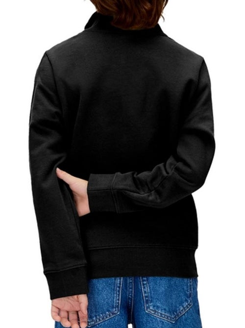 Calvin Klein Jeans Jongens Trui Zwart met Logo op Borst - Kiabi Calvin Klein Jeans Jongens Trui Zwart met Logo op Borst - Kiabi
