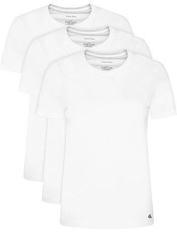 Calvin klein jeans katoenen t-shirt zwart unisex x3
