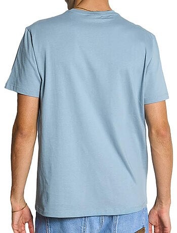 Calvin klein jeans classic lichtblauw t-shirt voor heren