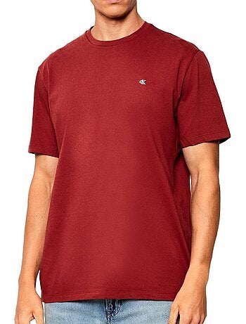 Calvin klein jeans classic lichtblauw t-shirt voor heren