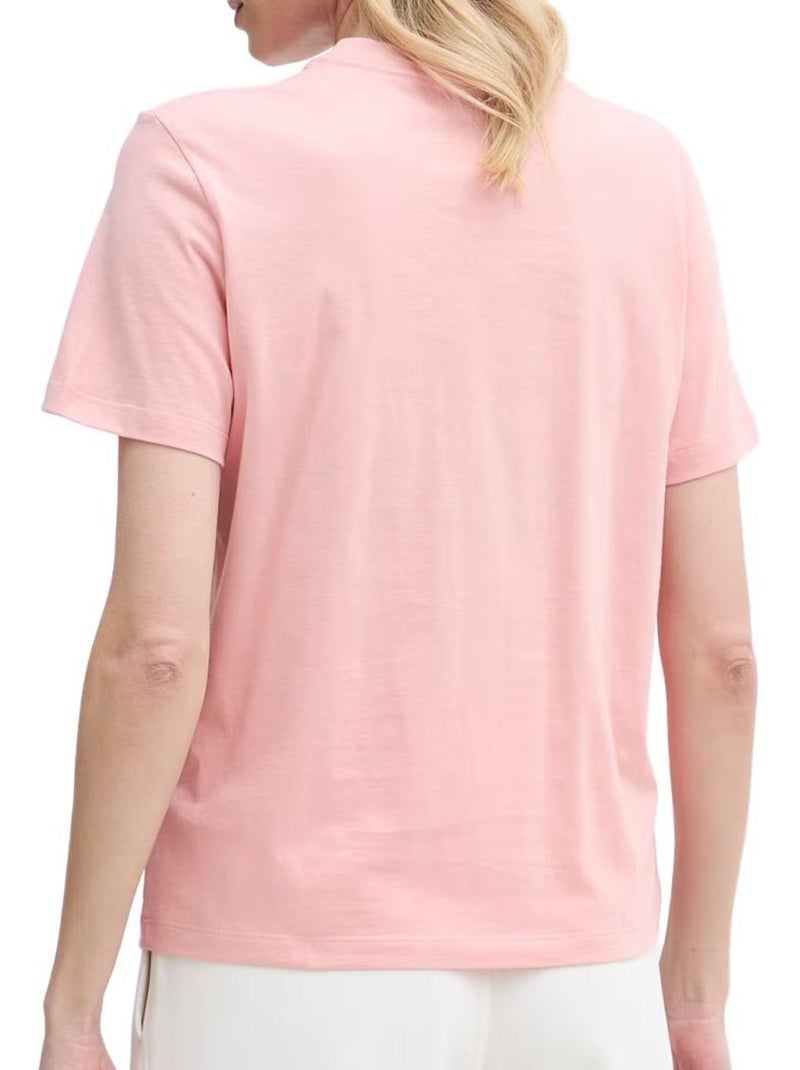 Calvin Klein Jeans Klassiek Roze T-shirt voor Dames Roze - Kiabi