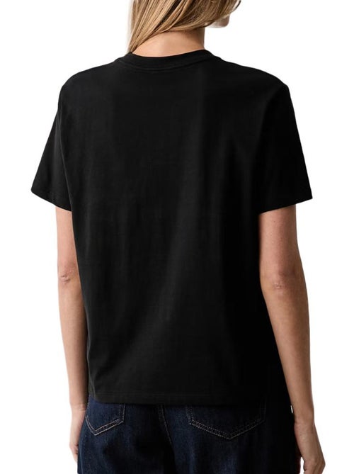 Calvin klein jeans klassiek zwart t-shirt voor dames - Kiabi Calvin klein jeans klassiek zwart t-shirt voor dames - Kiabi