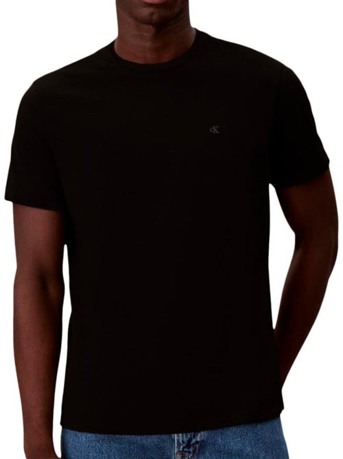Calvin Klein Jeans Klassiek Zwart T-shirt voor Heren - Kiabi Calvin Klein Jeans Klassiek Zwart T-shirt voor Heren - Kiabi