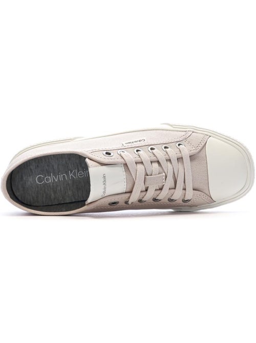 Calvin Klein Jeans Lage Roze Dames Sneakers met Veters - Kiabi Calvin Klein Jeans Lage Roze Dames Sneakers met Veters - Kiabi