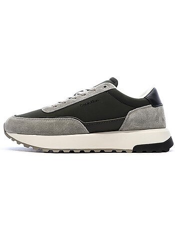 Calvin klein jeans lage sneakers grijs/zwart voor heren