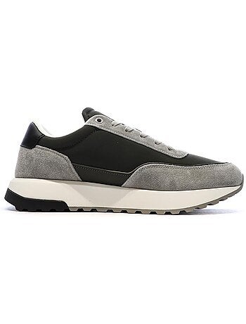 Calvin klein jeans lage sneakers grijs/zwart voor heren