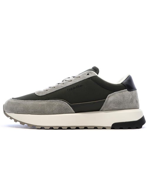 Calvin Klein Jeans Lage Sneakers Grijs/Zwart voor Heren - Kiabi Calvin Klein Jeans Lage Sneakers Grijs/Zwart voor Heren - Kiabi