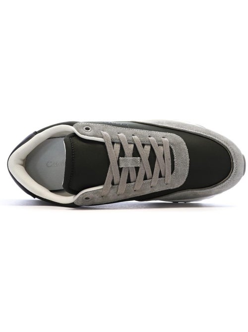 Calvin Klein Jeans Lage Sneakers Grijs/Zwart voor Heren - Kiabi Calvin Klein Jeans Lage Sneakers Grijs/Zwart voor Heren - Kiabi