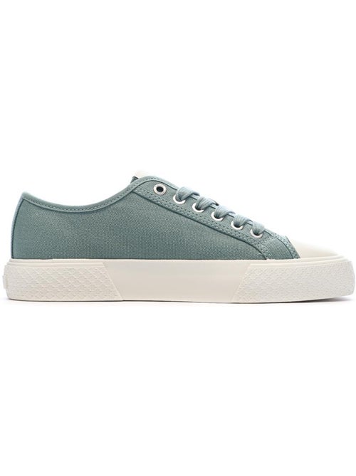 Calvin Klein Jeans Lage Vetersneakers voor Dames - Blauw - Kiabi Calvin Klein Jeans Lage Vetersneakers voor Dames - Blauw - Kiabi