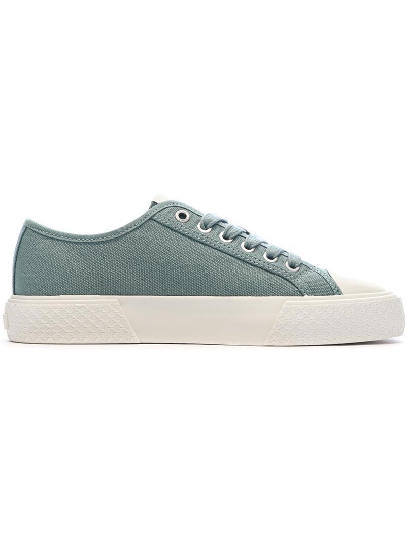 Calvin Klein Jeans Lage Vetersneakers voor Dames - Blauw Blauw - Kiabi