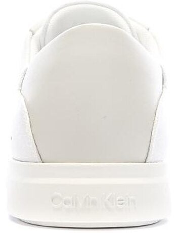Calvin klein jeans lage witte heren sneakers