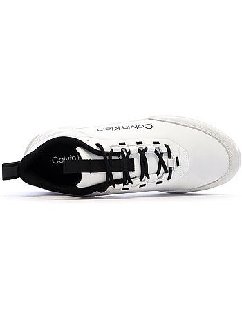 Calvin klein jeans light eva witte heren sneakers