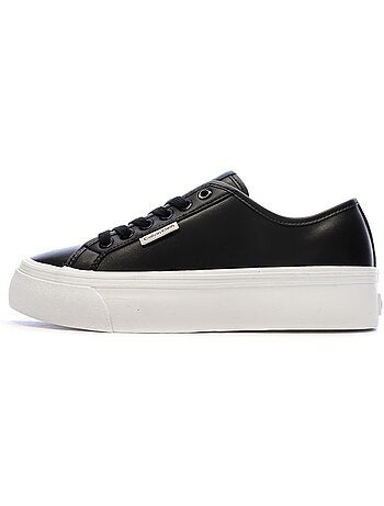 Calvin klein jeans low pro cups zwarte dames sneakers