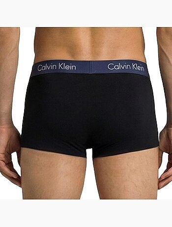 Calvin klein jeans low rise boxershorts voor heren - 5-pack zwart/blauw