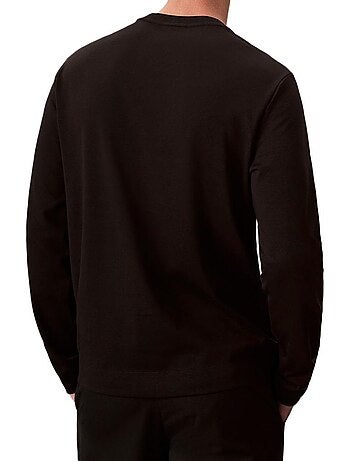 Calvin klein jeans heren t-shirt met lange mouwen wit lv04ld202g