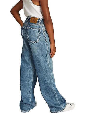 Calvin klein jeans meisjes loose fit jeans blauw ig0ig02842