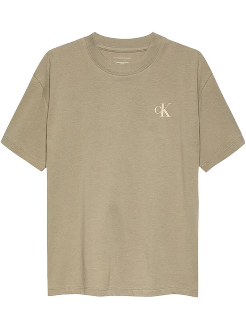 Calvin Klein Jeans Miami T-shirt voor jongens, bruin Cappuccinobruin - Kiabi