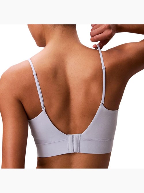 Calvin Klein Jeans Ongevoerde Bralette voor Dames - Blauw - Kiabi