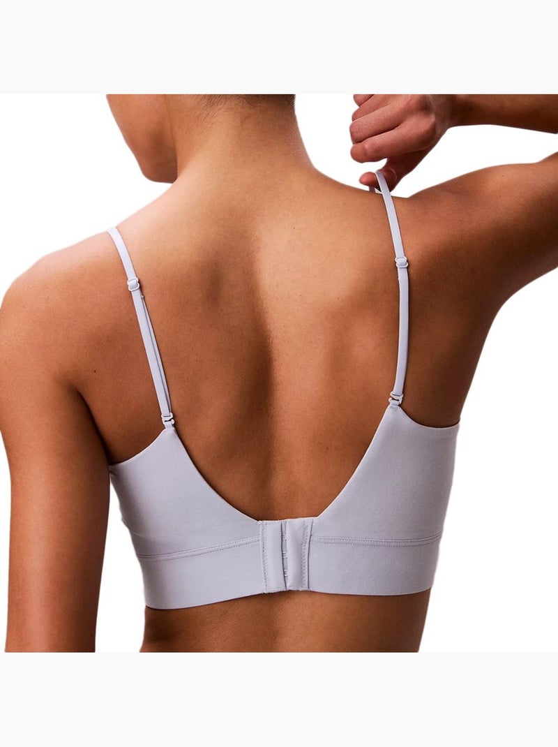 Calvin Klein Jeans Ongevoerde Bralette voor Dames - Blauw Blauw - Kiabi