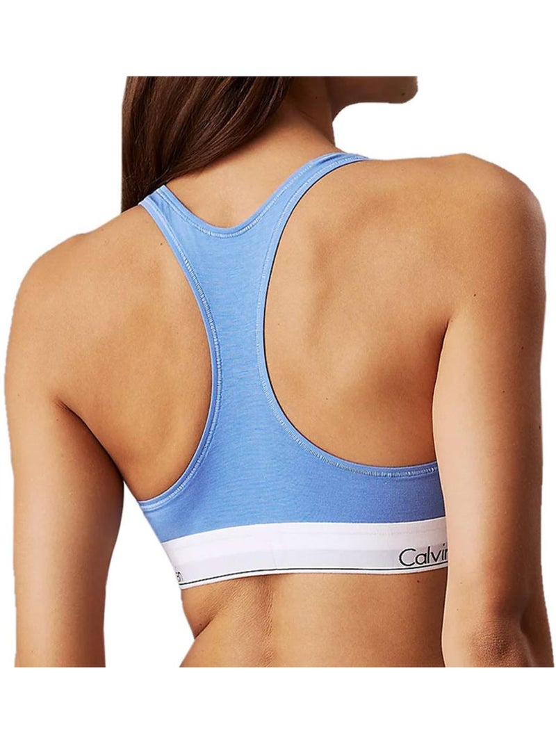 Calvin Klein Jeans Ongevoerde Bralette voor Dames - Blauw Blauw - Kiabi