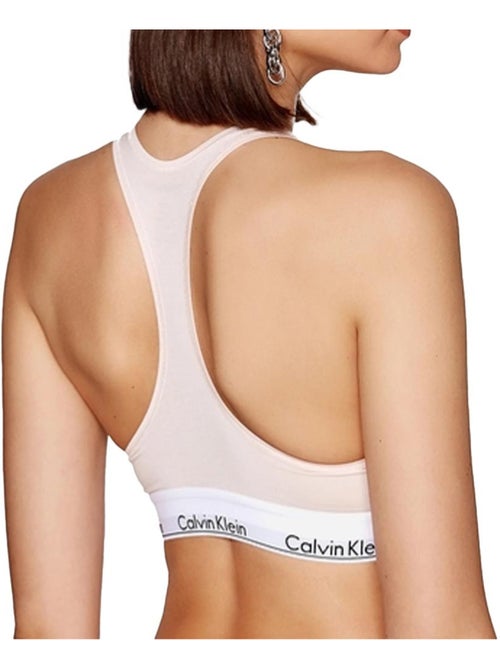 Calvin Klein Jeans Ongevoerde Roze Bralette voor Dames - Kiabi Calvin Klein Jeans Ongevoerde Roze Bralette voor Dames - Kiabi