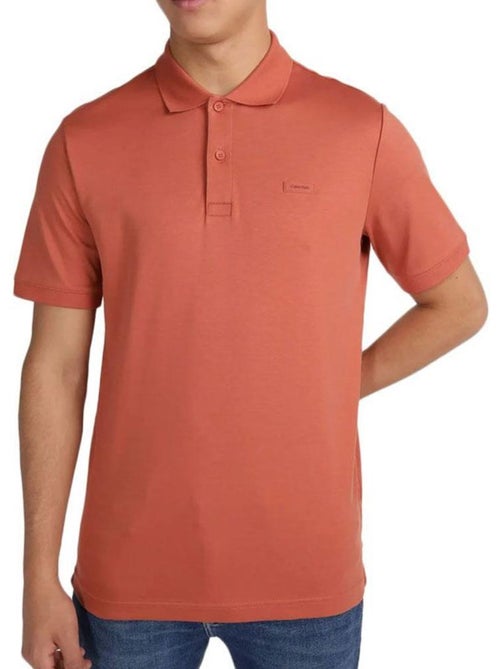 Calvin Klein Jeans Oranje Polo voor Heren K10K111657 - Kiabi Calvin Klein Jeans Oranje Polo voor Heren K10K111657 - Kiabi
