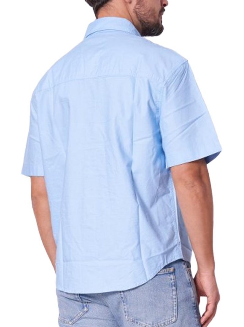 Calvin Klein Jeans Oxford Overhemd voor Heren - Blauw Blauw - Kiabi