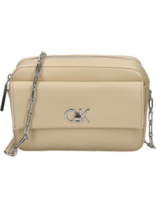 Calvin Klein Jeans Pocket Beige Dames Schoudertas - Kiabi Calvin Klein Jeans Pocket Beige Dames Schoudertas - Kiabi
