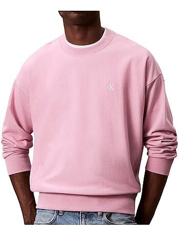 Calvin klein jeans premium beige heren sweatshirt
