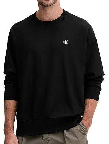 Calvin klein jeans premium beige heren sweatshirt