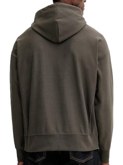 Calvin Klein Jeans Premiums Heren Grijs Sweatshirt - Kiabi Calvin Klein Jeans Premiums Heren Grijs Sweatshirt - Kiabi