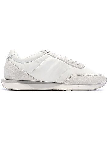 Calvin klein jeans retros heren sneakers wit/grijs