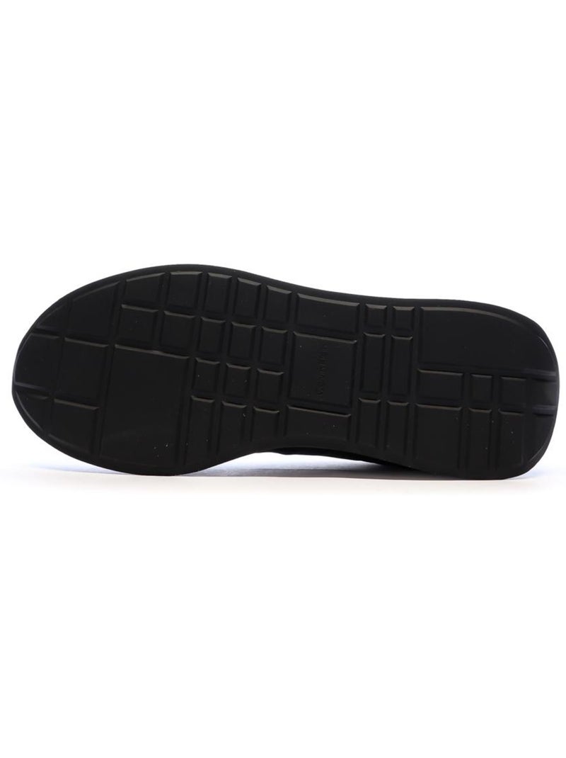 Calvin Klein Jeans Retros Heren Sneakers Zwart/Kaki Zwart - Kiabi