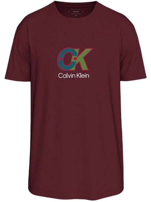 Calvin Klein Jeans Rood T-Shirt voor Heren LV04RD821G - Kiabi Calvin Klein Jeans Rood T-Shirt voor Heren LV04RD821G - Kiabi