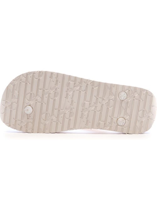 Calvin Klein Jeans Rosé Gouden Flip-Flops voor Dames - Kiabi