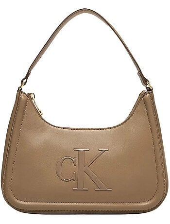 Calvin klein jeans sandi beige dames schoudertas