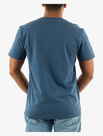 Calvin klein jeans shadow t-shirt blauw voor heren j30j325649