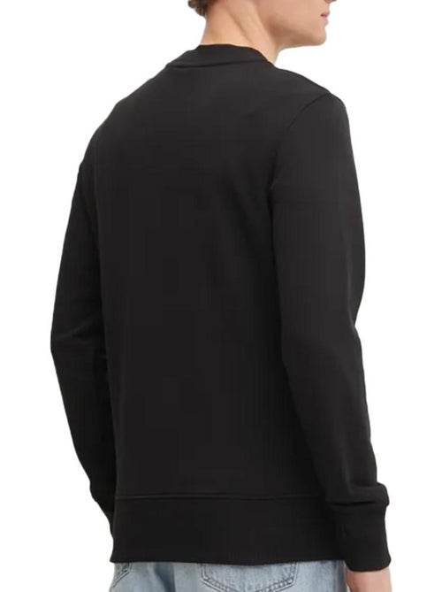 Calvin Klein Jeans Shadow Zwarte Heren Sweatshirt - Kiabi Calvin Klein Jeans Shadow Zwarte Heren Sweatshirt - Kiabi