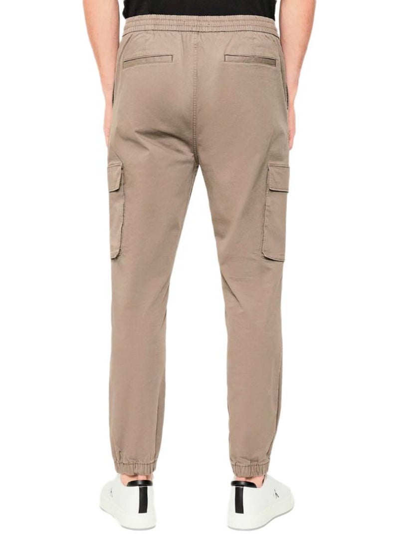 Calvin Klein Jeans Skinny Jogger Pantalon Beige voor Heren Beige - Kiabi