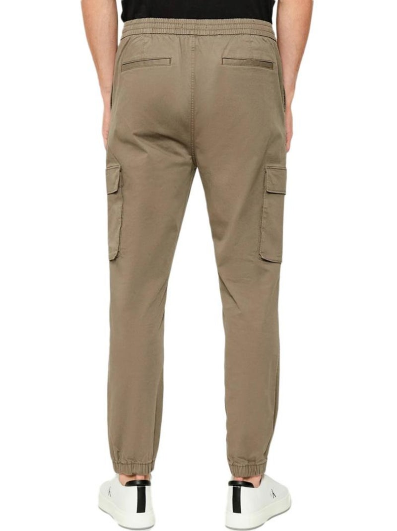Calvin Klein Jeans Skinny Jogger Pantalon voor Heren - Bruin Cappuccinobruin - Kiabi