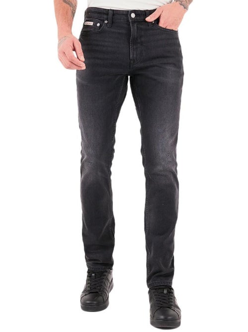 Calvin Klein Jeans Slim Aspen Zwarte Slim Fit Jeans voor Heren - Kiabi Calvin Klein Jeans Slim Aspen Zwarte Slim Fit Jeans voor Heren - Kiabi