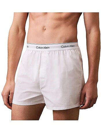 Calvin klein jeans slim fit boxershorts - 3-pack zwart/wit/grijs